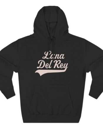 Lanadelrey Three-Panel Fleece Hoodie