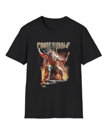 Powerwolf Wake Up The Wicked Cover Unisex Softstyle T-Shirt