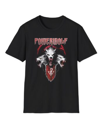 Powerwolf Triple Wolf Unisex Softstyle T-Shirt