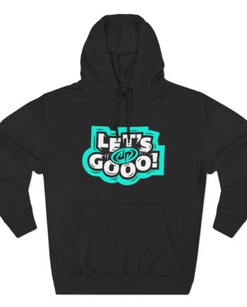 Dude Perfect Let's Go Three-Panel Fleece Hoodie
