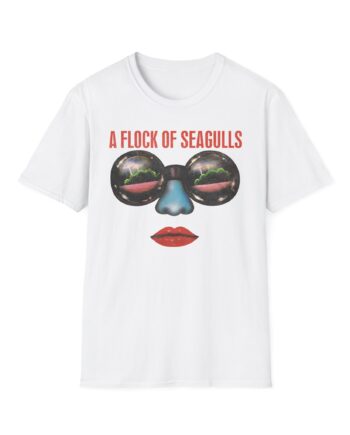A Flock of Seagulls Us 1982 Tour Unisex Softstyle T-Shirt