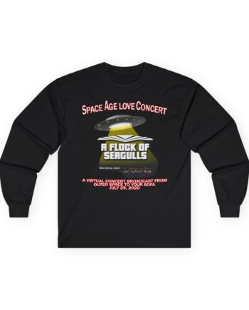 A Flock of Seagulls Space Age Love Concert Unisex Ultra Cotton Long Sleeve Tee