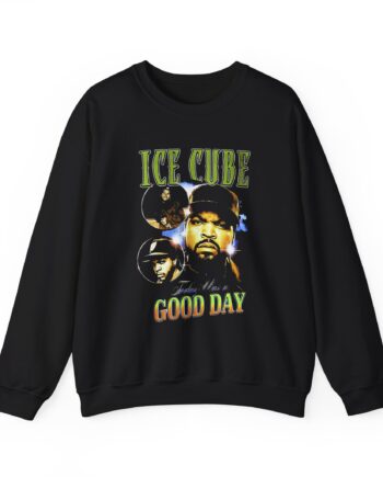 Ice Cube Good Day Photo Collage Unisex Heavy Blend™ Crewneck Sweatshirt