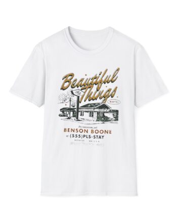 Benson Boone Beautiful Things Motel Unisex Softstyle T-Shirt