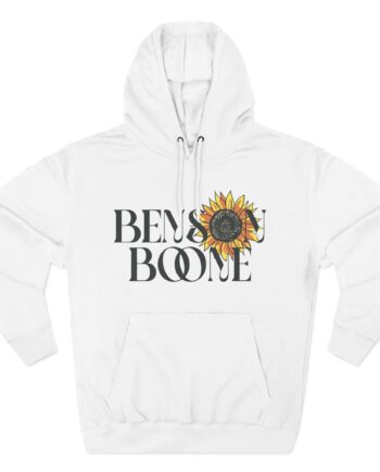Benson Boone Sunflower Three-Panel Fleece Hoodie