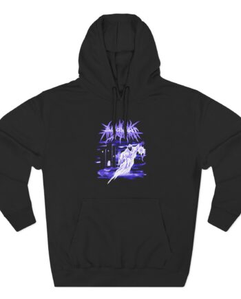Angelmaker Spooky Three-Panel Fleece Hoodie