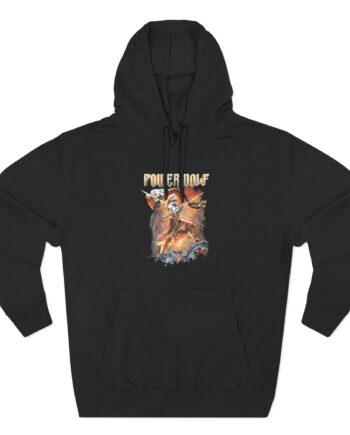 Powerwolf Wild for Life Three-Panel Fleece Hoodie