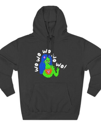 The Aquabats Martian Girl Three-Panel Fleece Hoodie