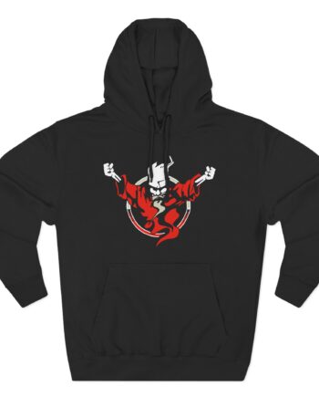 Thunderdome Dance Or Die Three-Panel Fleece Hoodie