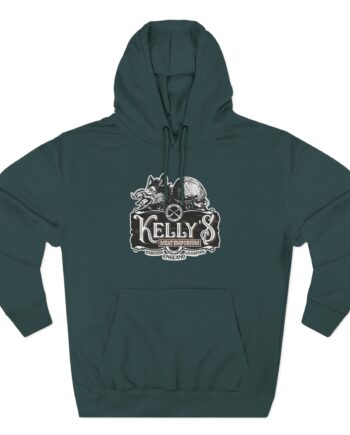 Carcass Kelly's Meat Emporium Three-Panel Fleece Hoodie