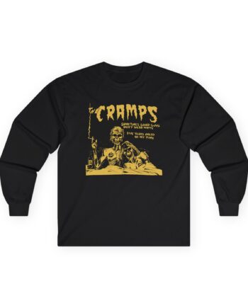 The Cramps Sometimes Good Guys Don’t Wear White Unisex Ultra Cotton Long Sleeve Tee