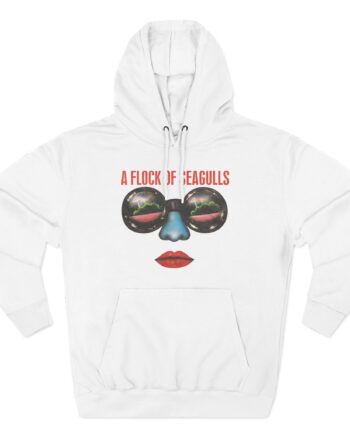 A Flock of Seagulls Us 1982 Tour Three-Panel Fleece Hoodie