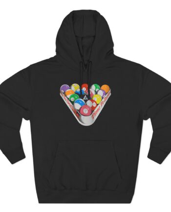 Djo Three-Panel Fleece Hoodie