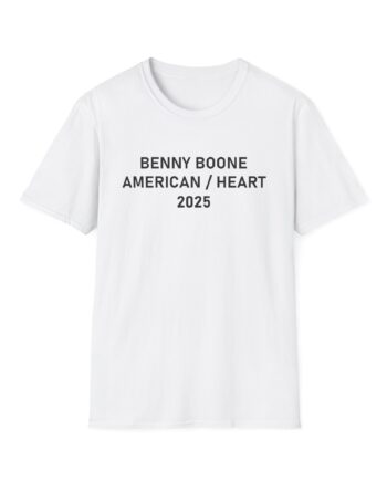 Benson Boone American Heart 2025 Unisex Softstyle T-Shirt