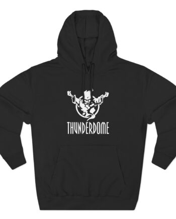 Thunderdome Logo Three-Panel Fleece Hoodie