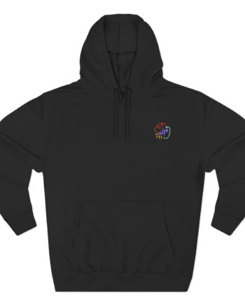 Dude Perfect Doodle Three-Panel Fleece Hoodie