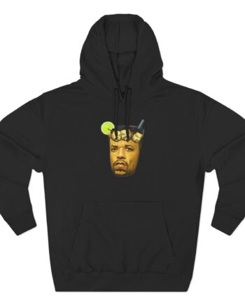 Ice Cube In Iced Tea Three-Panel Fleece Hoodie