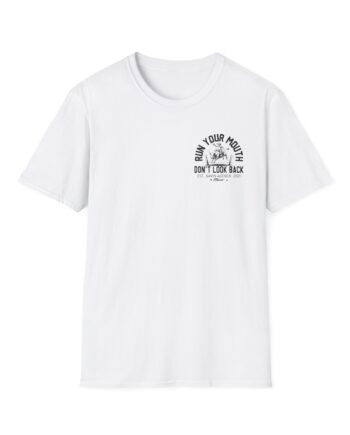 Gavin Adcock Run Your Mouth Unisex Softstyle T-Shirt