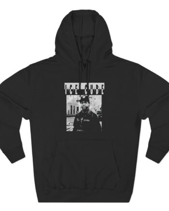 Ice Cube Photo Three-Panel Fleece Hoodie