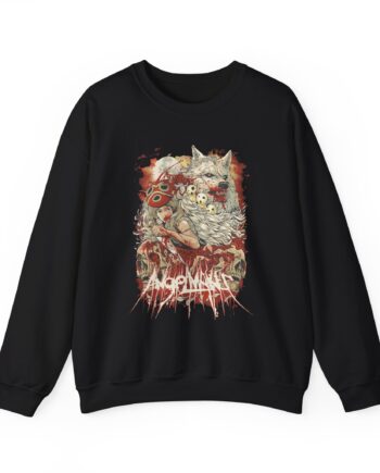Angelmaker Mononoke Unisex Heavy Blend™ Crewneck Sweatshirt