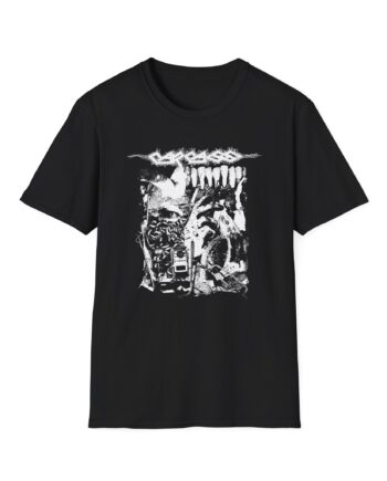 Carcass Flesh Ripping Sonic Torment Unisex Softstyle T-Shirt