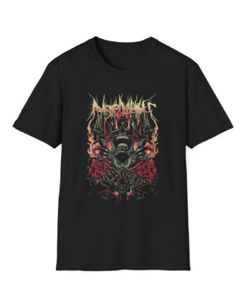 Angelmaker Demon Roses Unisex Softstyle T-Shirt
