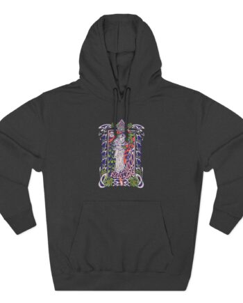 Fleetwood Mac Lady Lyre Three-Panel Fleece Hoodie
