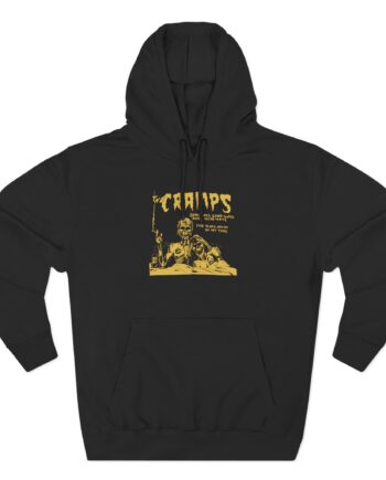 The Cramps Sometimes Good Guys Don’t Wear White Three-Panel Fleece Hoodie