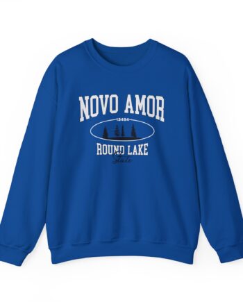 Novo Amor Round Lake State Unisex Heavy Blend™ Crewneck Sweatshirt