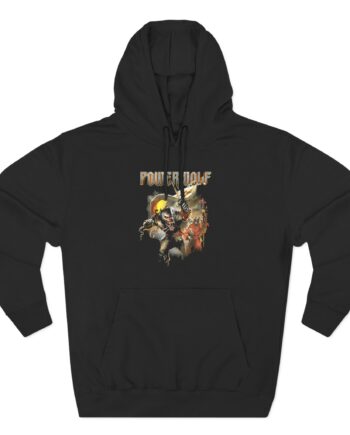 Powerwolf Sinners of the Seven Seas Three-Panel Fleece Hoodie