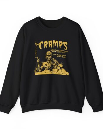 The Cramps Sometimes Good Guys Don’t Wear White Unisex Heavy Blend™ Crewneck Sweatshirt
