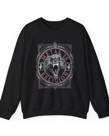 Powerwolf Metal Circle Unisex Heavy Blend™ Crewneck Sweatshirt