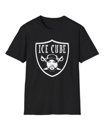Ice Cube Shield Logo Unisex Softstyle T-Shirt