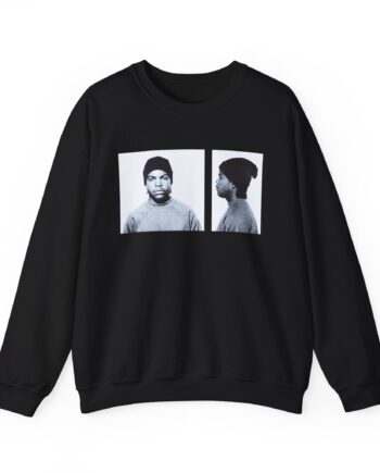 Ice Cube Mug Shot Unisex Heavy Blend™ Crewneck Sweatshirt