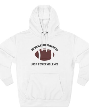 Weekend Nachos Jock Three-Panel Fleece Hoodie
