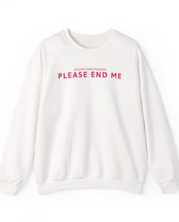 Paleface Swiss End Me Unisex Heavy Blend™ Crewneck Sweatshirt