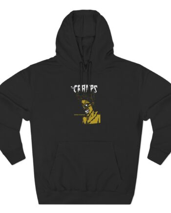The Cramps Bad Music for Bad People Three-Panel Fleece Hoodie