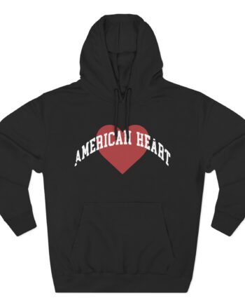 Benson Boone American Heart Three-Panel Fleece Hoodie