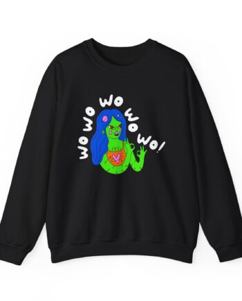 The Aquabats Martian Girl Unisex Heavy Blend™ Crewneck Sweatshirt
