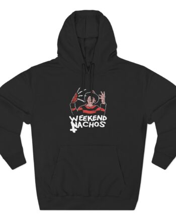 Weekend Nachos Freddy Three-Panel Fleece Hoodie