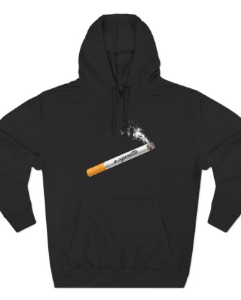 Gavin Adcock a Cigarette Smokin Three-Panel Fleece Hoodie