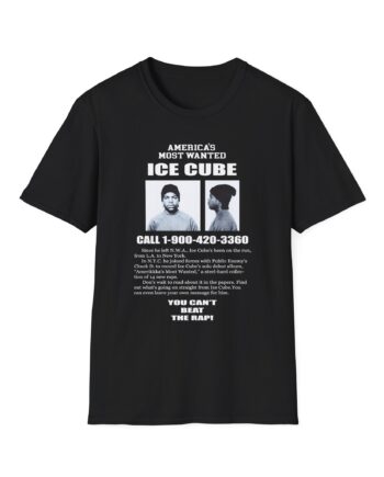 Ice Cube America's Most Wanted Unisex Softstyle T-Shirt