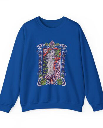 Fleetwood Mac Lady Lyre Unisex Heavy Blend™ Crewneck Sweatshirt