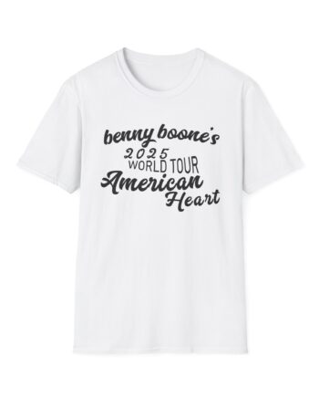 Benson Boone American Heart Unisex Softstyle T-Shirt