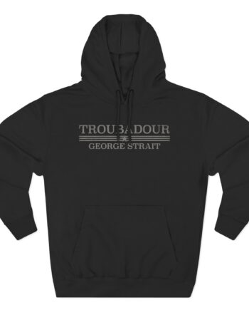 George Strait Troubadour Three-Panel Fleece Hoodie