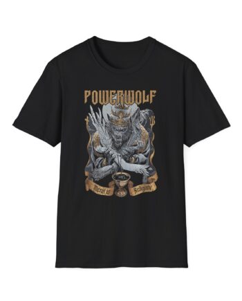 Powerwolf Wolf vs. Angel Unisex Softstyle T-Shirt