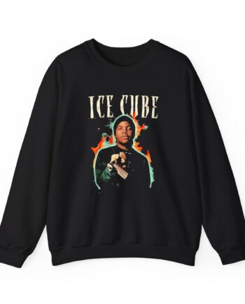 Ice Cube Chrome Flames Unisex Heavy Blend™ Crewneck Sweatshirt