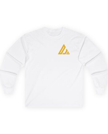 Djo Triangle Logo Unisex Ultra Cotton Long Sleeve Tee