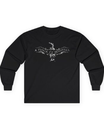 A Flock of Seagulls Logo Unisex Ultra Cotton Long Sleeve Tee