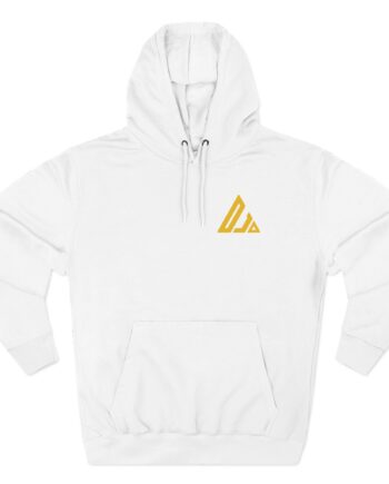 Djo Triangle Logo Three-Panel Fleece Hoodie